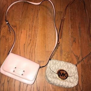 Kate spade and Michael kors crossbody bundle